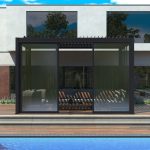 Pergola Glass Sliding Doors - Black 3m - Image 6