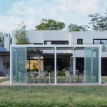 Pergola Glass Sliding Doors - White 4m - Image 4