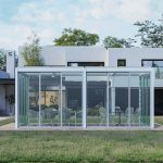 Pergola Glass Sliding Doors - White 4m - Image 5
