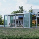 Pergola Glass Sliding Doors - White 4m - Image 6