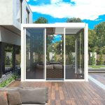 Pergola Glass Sliding Doors - White 4m - Image 7