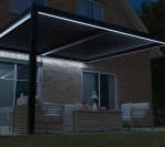 Wall Mounted Manual Louvered Pergola - Image 9