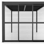 Open & Close Louvered Wall Panel