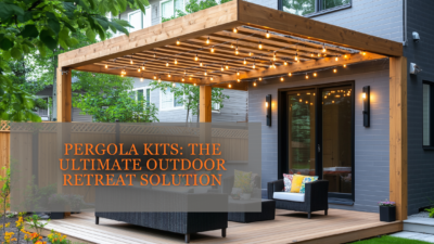 pergola kits